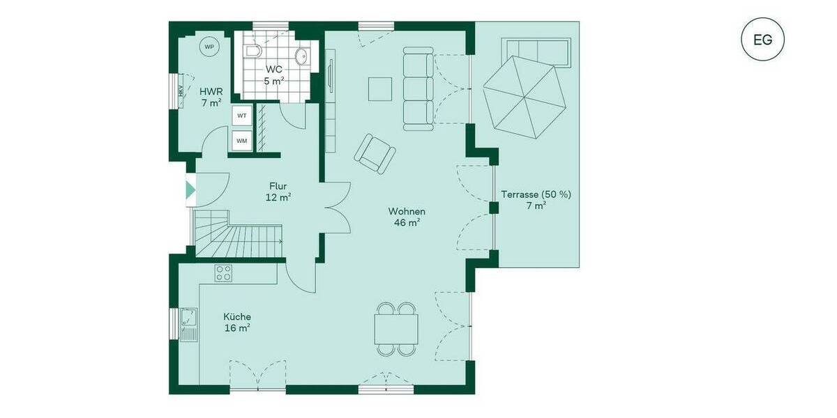 Einfamilienhaus Ribnitz-Damgarten Pütnitz - 4 Zimmer, 158 m&sup2;, 639.900&euro; | Angebot:25769897