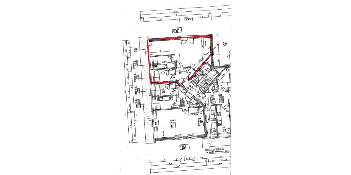 Dachgeschoßwohnung Papendorf - 1 Zimmer, 41 m&sup2;, 425&euro; | Angebot:26251252