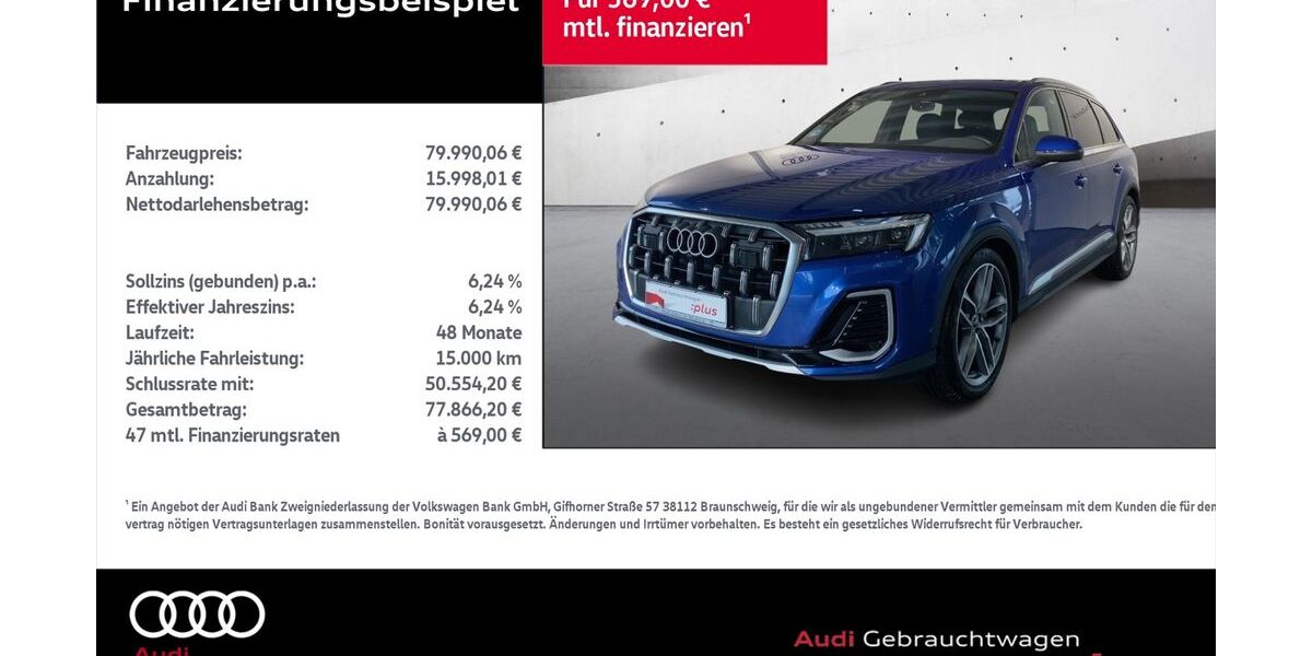 Audi Q7 8.779 km 79.990 &euro; Rostock 18059