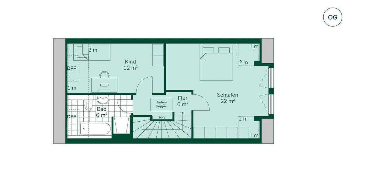 Reihenmittelhaus Ribnitz-Damgarten Pütnitz - 3 Zimmer, 101 m&sup2;, 380.190&euro; | Angebot:25769891