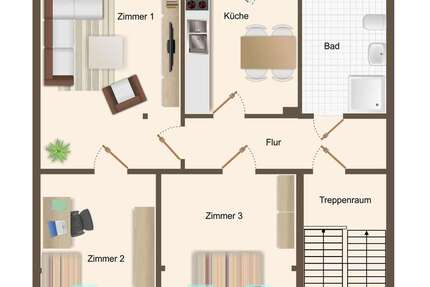 Wohnung Rostock - 3 Zimmer, 78 m&sup2;, 342.000&euro; | Angebot:25139195