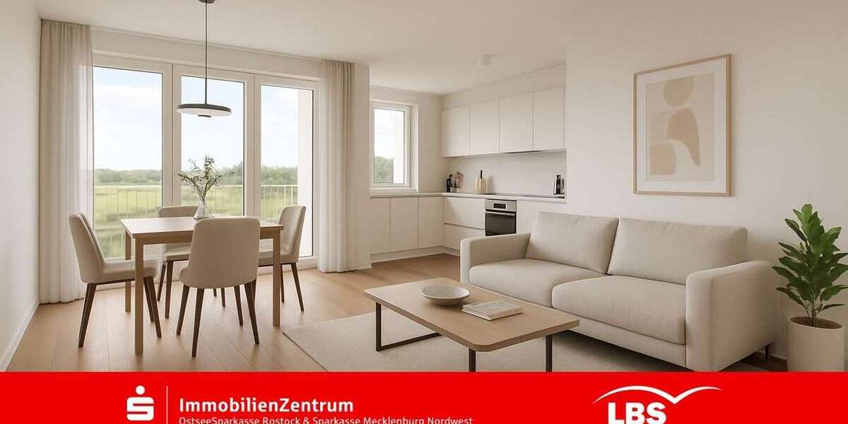 Etagenwohnung Kröpelin - 3 Zimmer, 68 m&sup2;, 269.000&euro; | Angebot:25198720