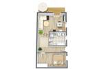 Etagenwohnung Ribnitz-Damgarten Ribnitz - 2 Zimmer, 60 m&sup2;, 600&euro; | Angebot:26902530