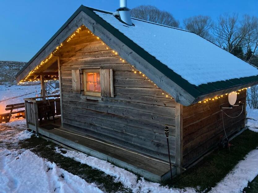 Blockhütte Holzhaus Tiny House