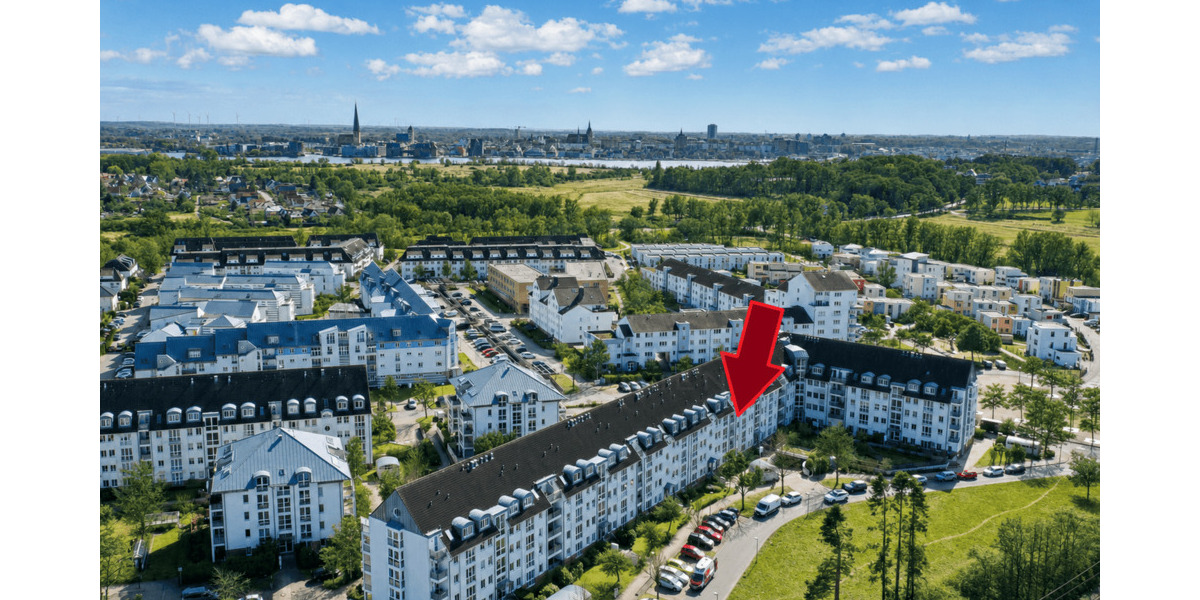 Etagenwohnung Rostock Toitenwinkel - 2 Zimmer, 57 m&sup2;, 169.900&euro; | Angebot:26928769