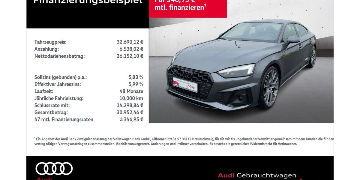 Audi A5 103.521 km 32.690 &euro; Rostock 18059