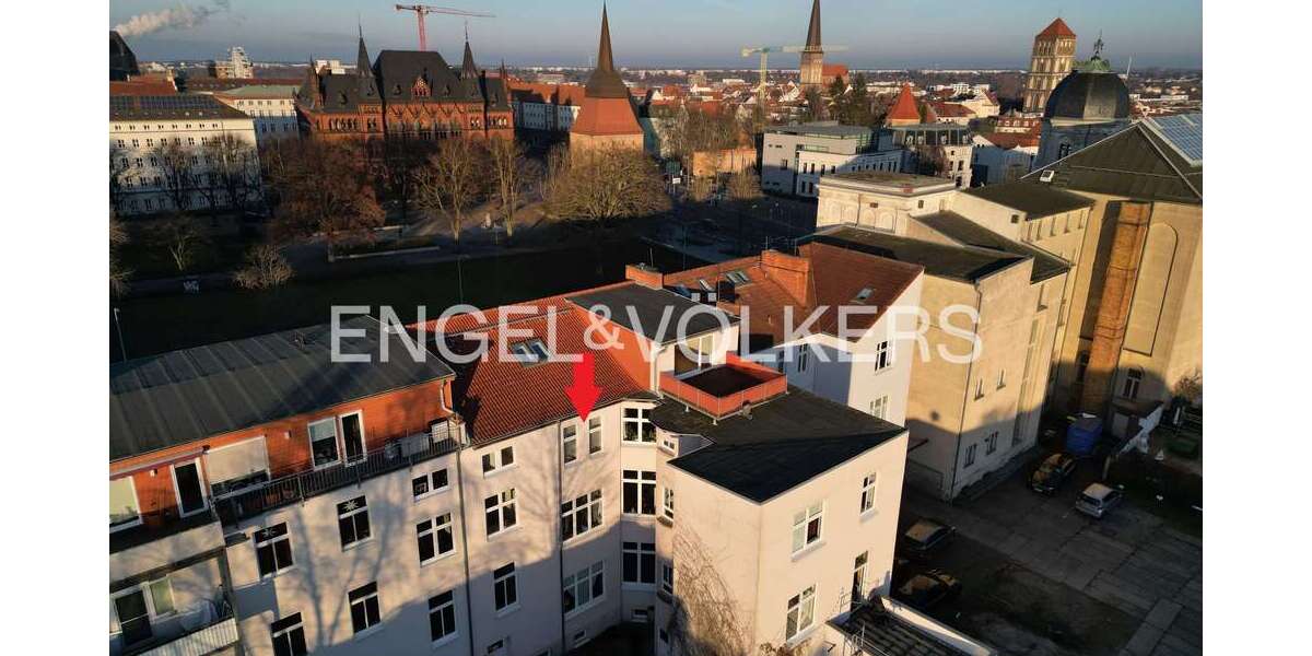 Etagenwohnung Rostock - 2 Zimmer, 77 m&sup2;, 299.000&euro; | Angebot:25402600