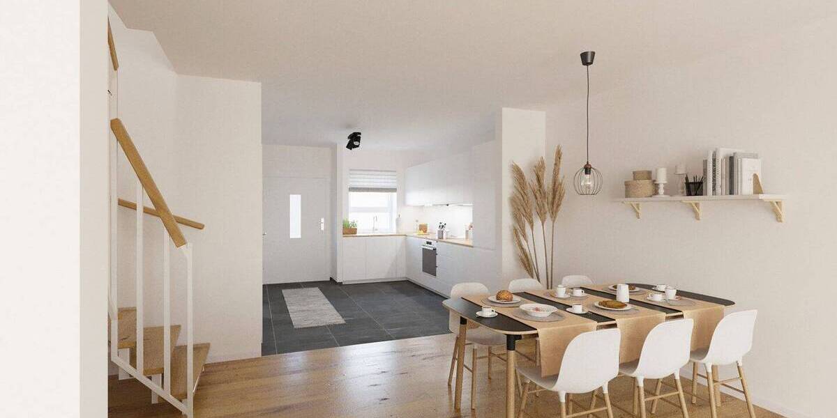 Reihenmittelhaus Ribnitz-Damgarten Pütnitz - 3 Zimmer, 101 m&sup2;, 380.190&euro; | Angebot:25664134