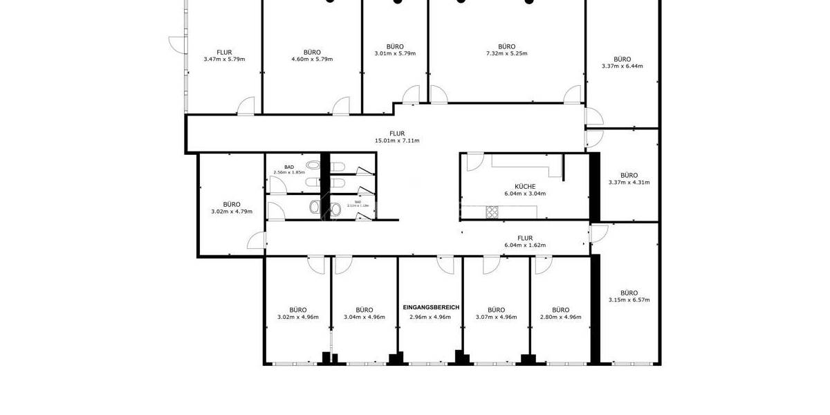 Gewerbeobjekt Rostock / Stadtmitte Stadtmitte - 1 Zimmer, 367 m&sup2;, 5.250&euro; | Angebot:26363081