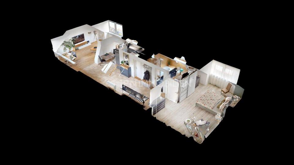 Dachgeschoßwohnung Rostock Alt Bartelsdorf - 2 Zimmer, 105 m&sup2;, 1.155&euro; | Angebot:24221560