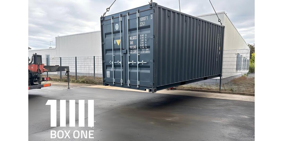 ✅ 20 Fuß Seecontainer | Container | Lagercontainer | Materialcontainer zimmer