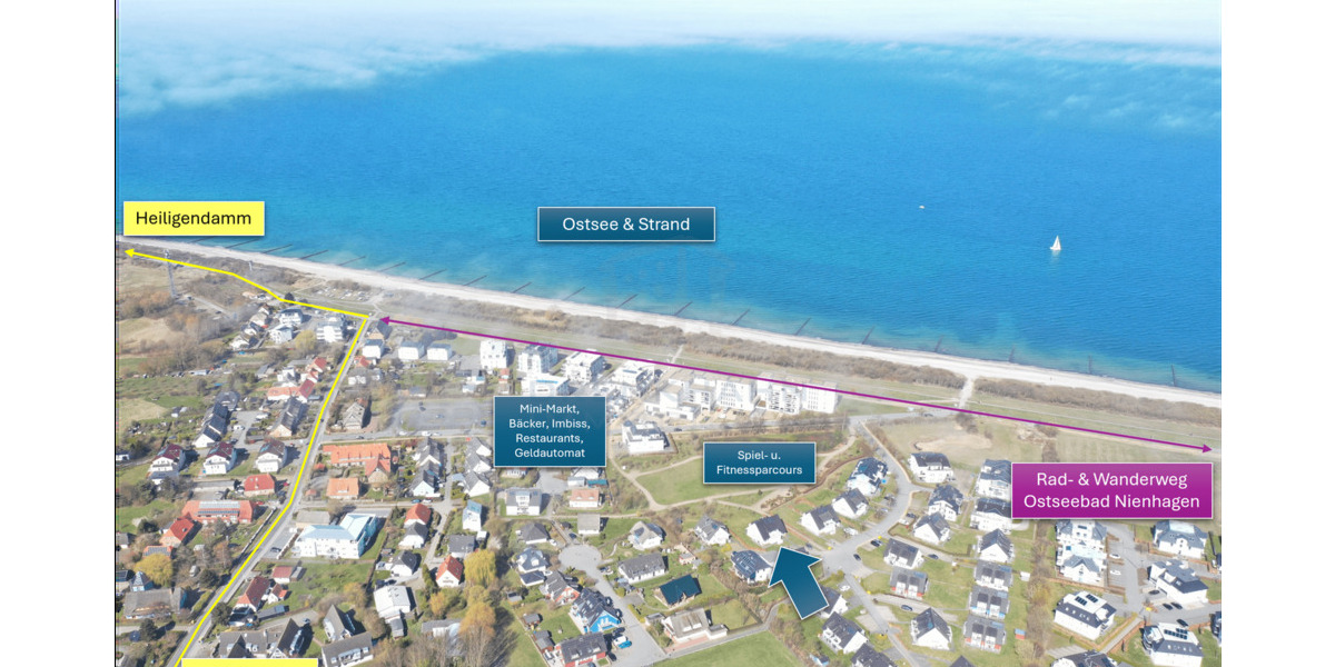 Etagenwohnung Börgerende-Rethwisch Börgerende - 3 Zimmer, 52 m&sup2;, 349.000&euro; | Angebot:26015388