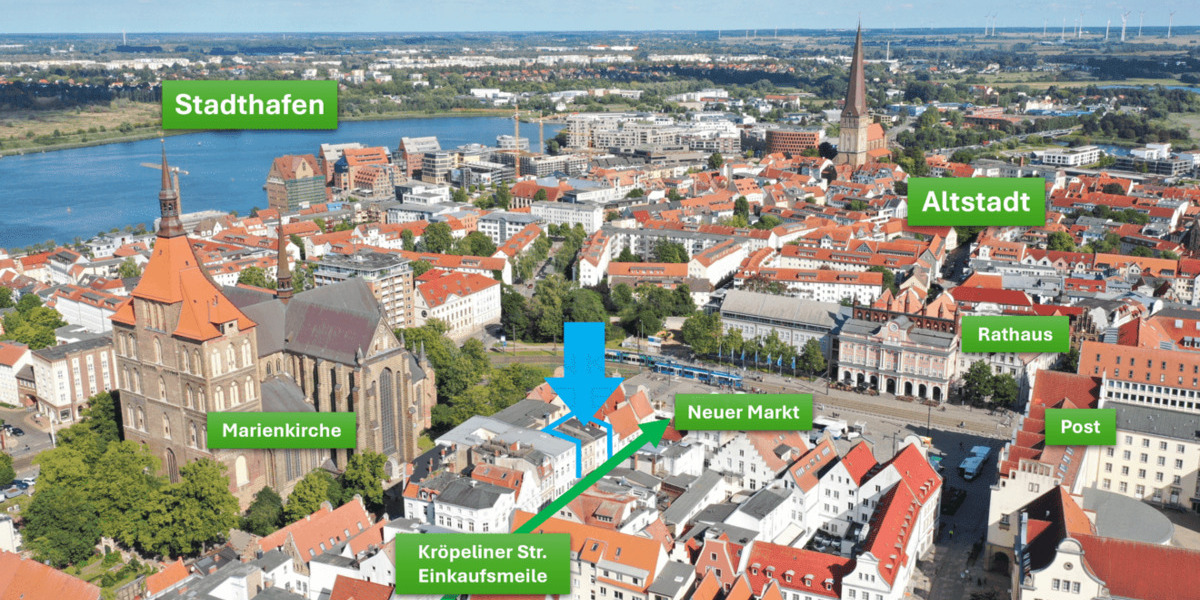 Gewerbeobjekt Rostock Stadtmitte - 2.200.000&euro; | Angebot:25665349