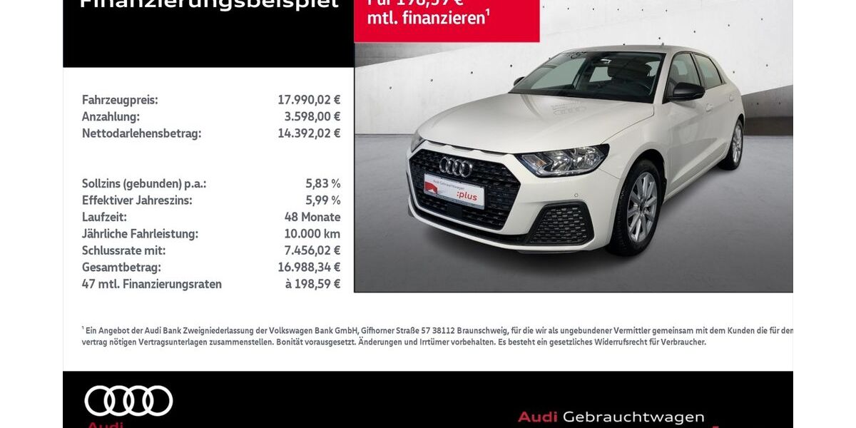 Audi A1 37.062 km 17.390 &euro; Rostock 18059