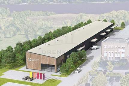 Gewerbegrundstück für Warmhallenneubau mit ca. 2.500 m² Nutzfläche, Stellplätzen und Baugenehmigung zimmer