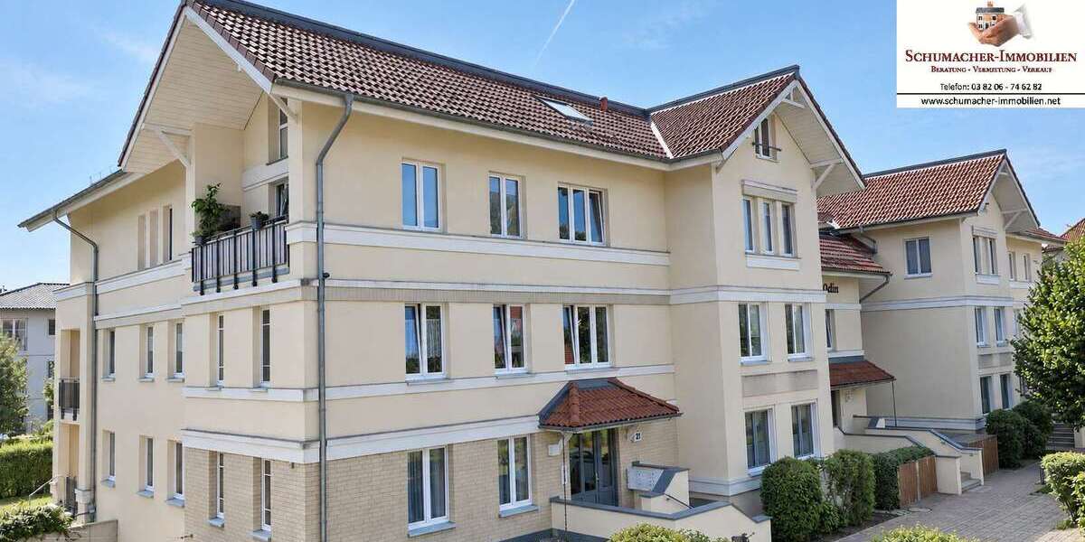 Etagenwohnung Ostseeheilbad Graal-Müritz Müritz - 2 Zimmer, 49 m&sup2;, 265.000&euro; | Angebot:27460932