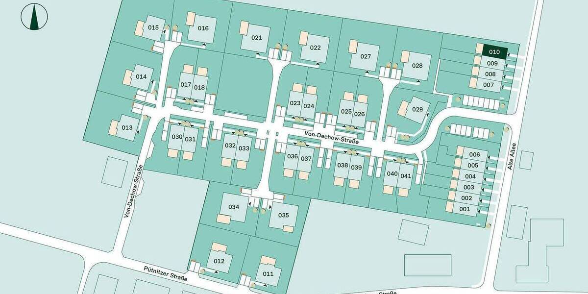 Reihenmittelhaus Ribnitz-Damgarten Pütnitz - 3 Zimmer, 102 m&sup2;, 435.860&euro; | Angebot:21207956