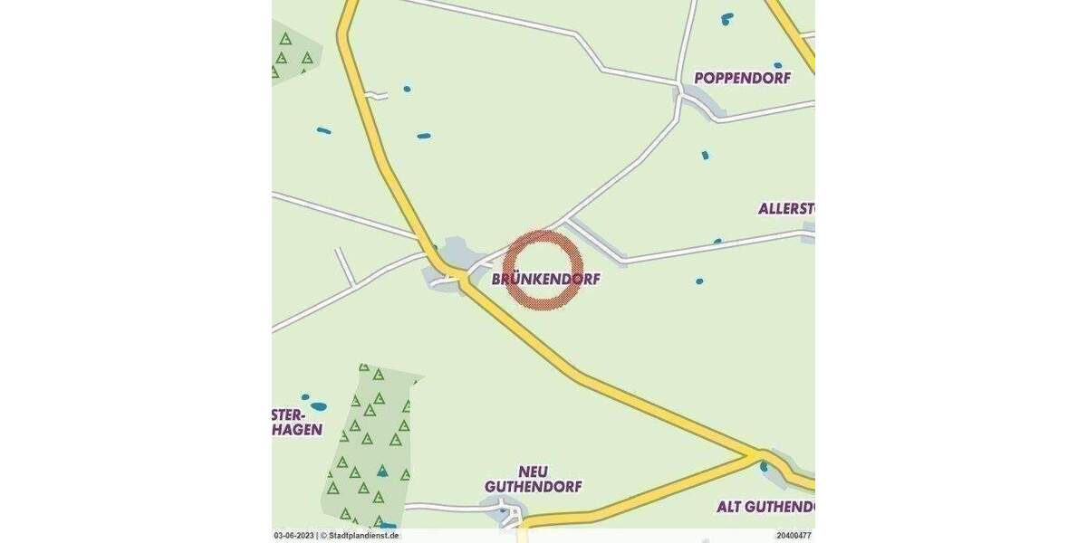 Grundstück Marlow Neu Guthendorf - 25.000&euro; | Angebot:24555522