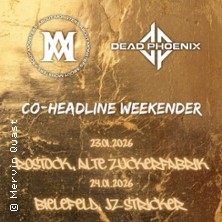 Dead Phoenix & About Monsters 23.01.2026 Alte Zuckerfabrik Rostock