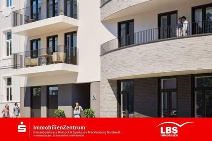 Wohnung Rostock Kröpeliner Tor-Vorstadt - 4 Zimmer, 90 m&sup2;, 495.000&euro; | Angebot:25336441