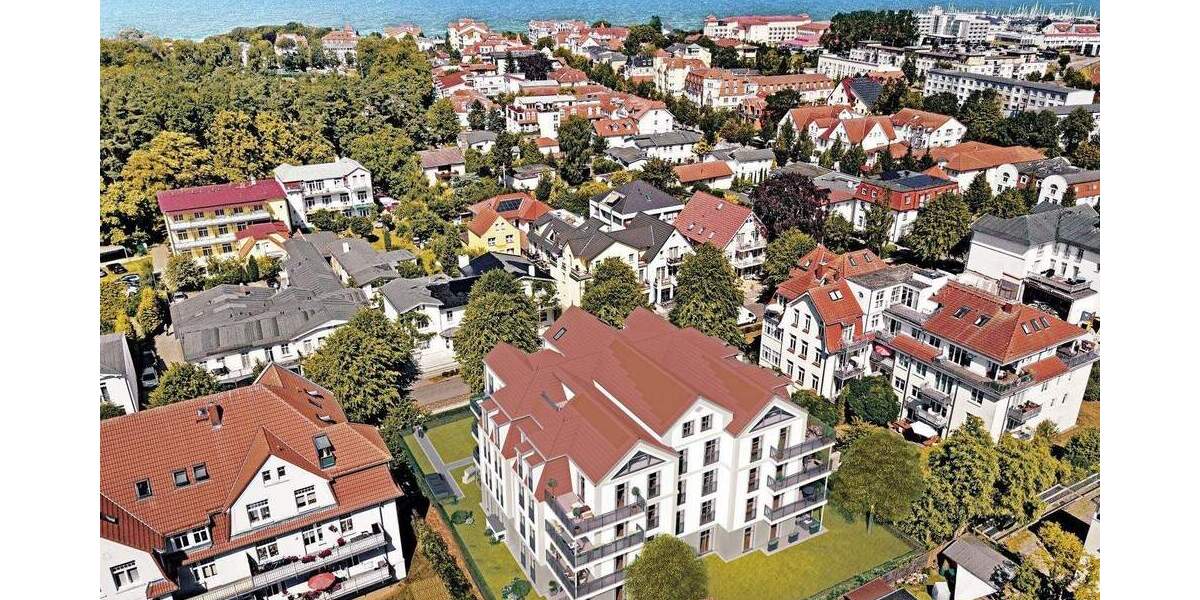 Etagenwohnung Kühlungsborn - 2 Zimmer, 56 m&sup2;, 449.500&euro; | Angebot:25267324