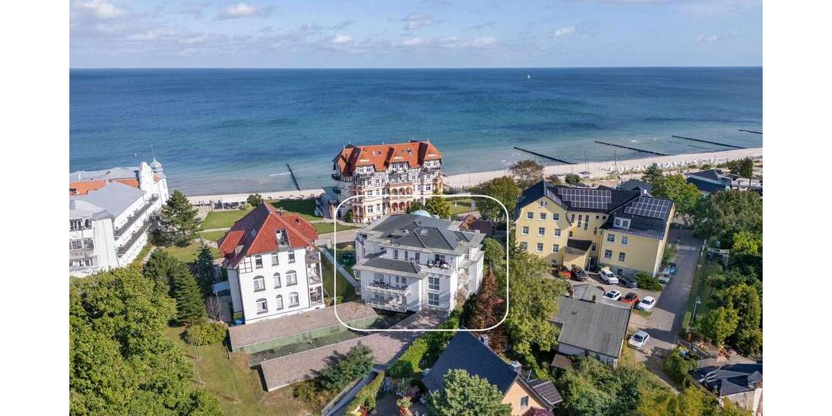 Etagenwohnung Kühlungsborn - 2 Zimmer, 57 m&sup2;, 508.500&euro; | Angebot:27019499