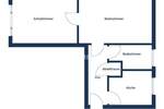 Etagenwohnung Rostock Reutershagen - 2 Zimmer, 47 m&sup2;, 169.500&euro; | Angebot:25896681