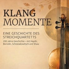 Klangmomente - Eine Geschichte des Streichquartetts 21.10.2026 Burg Plattenburg