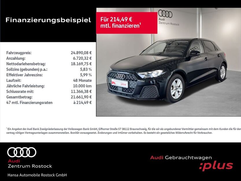 Audi A1 16.958 km 22.990 € Rostock 18059