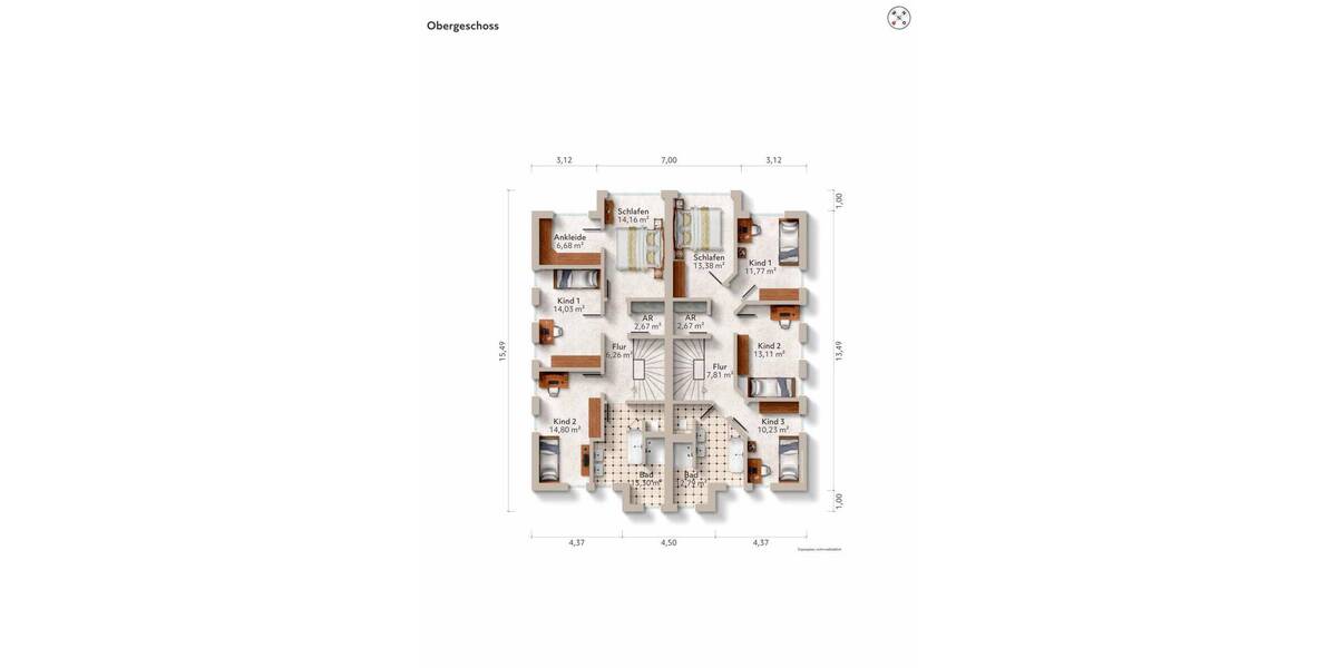 Doppelhaushälfte Rostock Biestow - 4 Zimmer, 154 m&sup2;, 770.000&euro; | Angebot:26851339