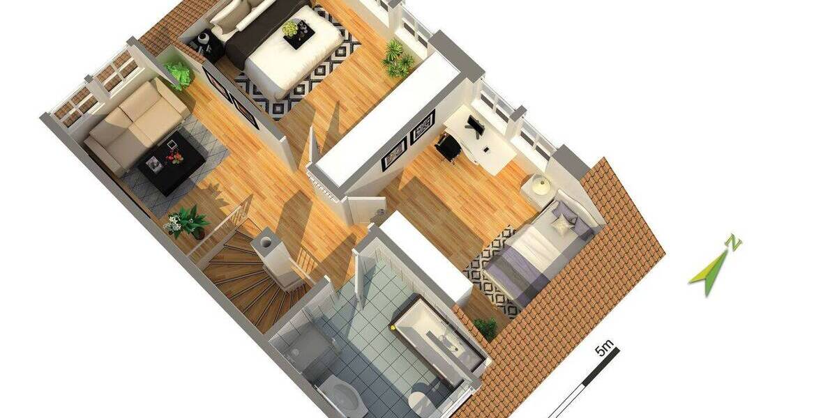 Reihenendhaus Börgerende-Rethwisch Börgerende - 5 Zimmer, 115 m&sup2;, 517.500&euro; | Angebot:26306004
