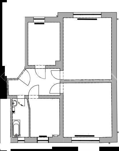 Etagenwohnung Bad Doberan Kammerhof - 3 Zimmer, 84 m&sup2;, 740&euro; | Angebot:26817251