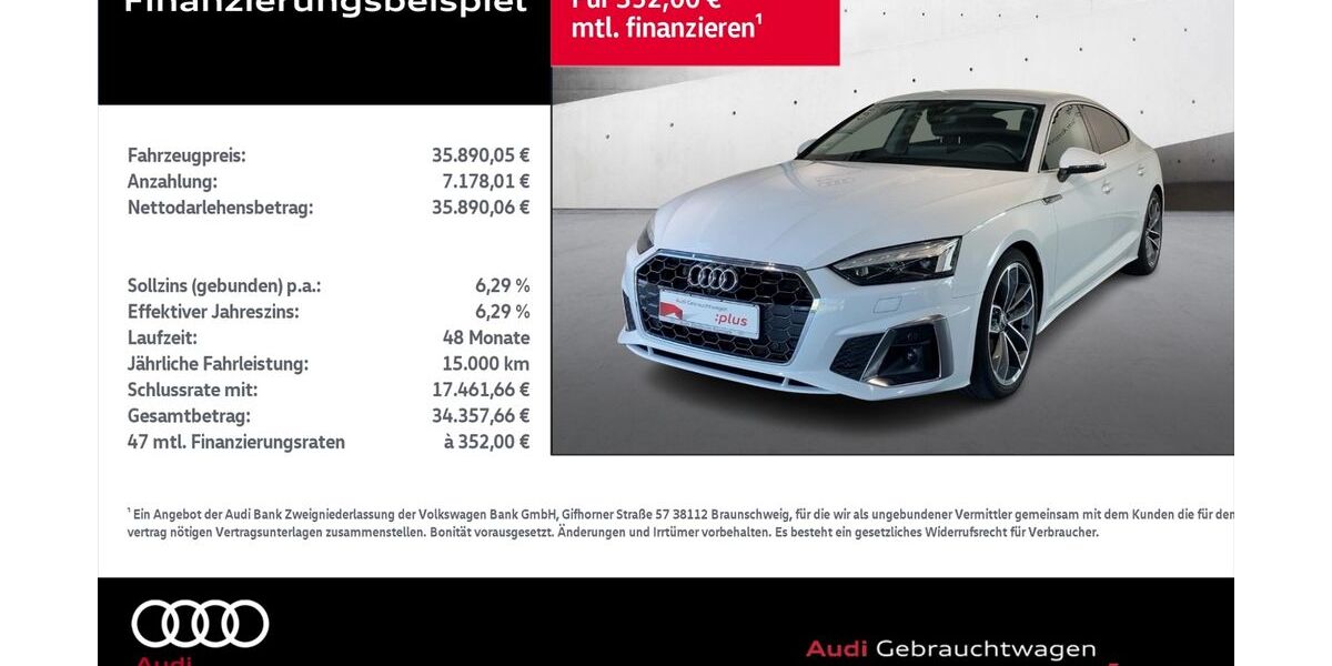 Audi A5 54.833 km 35.890 &euro; Rostock 18059