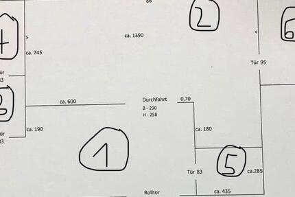 Provfrei: Ebenerd WerkstattLager 275 qm 7€qm Rolltor 18107 HRO zimmer
