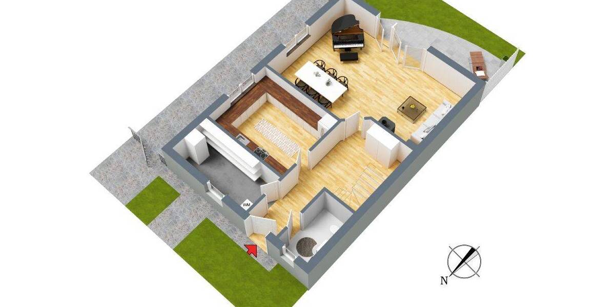 Doppelhaushälfte Blankenhagen / Mandelshagen Mandelshagen - 5 Zimmer, 146 m&sup2;, 335.000&euro; | Angebot:25940191