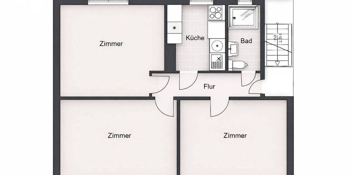 Etagenwohnung Rostock Seebad Warnemünde - 9 Zimmer, 195 m&sup2;, 940.000&euro; | Angebot:26450347
