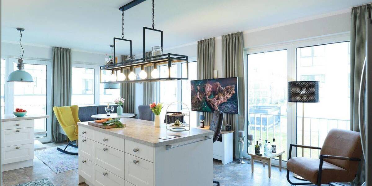 Etagenwohnung Rostock Seebad Warnemünde - 4 Zimmer, 174 m&sup2;, 1.144.000&euro; | Angebot:26203717