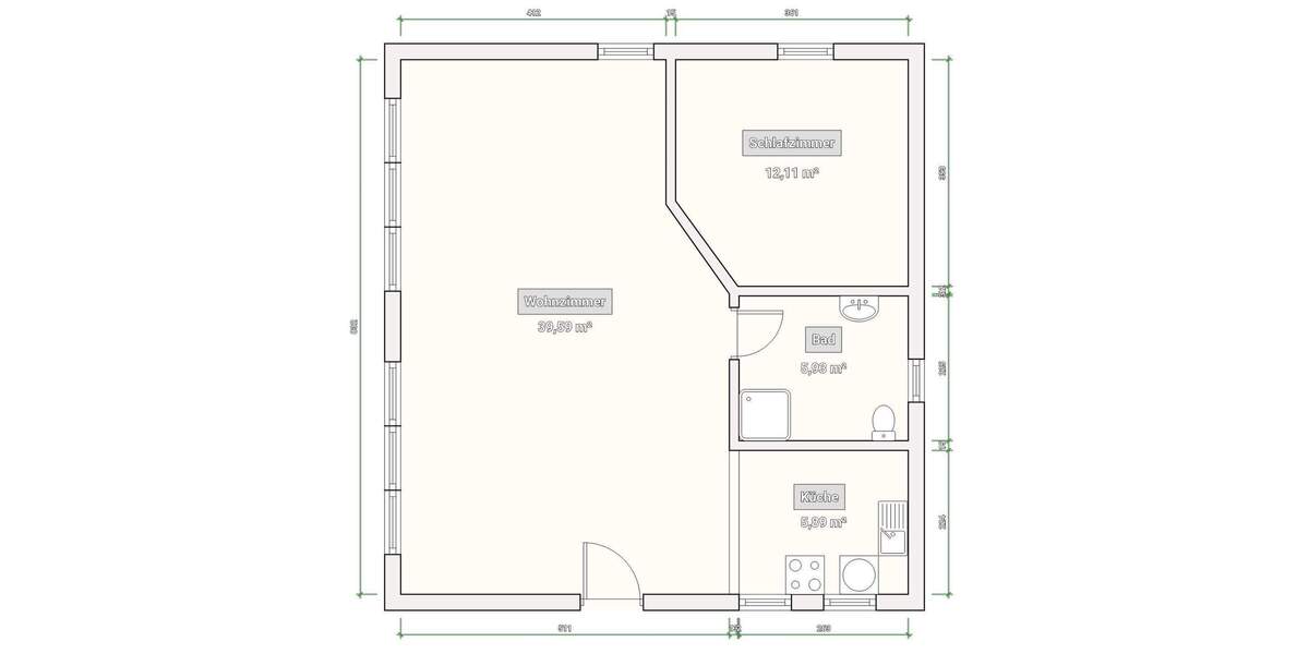Mehrfamilienhaus, Wohnhaus Steffenshagen - 1 Zimmer, 420 m&sup2;, 799.000&euro; | Angebot:25815687
