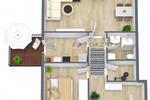 Dachgeschoßwohnung Ribnitz-Damgarten Damgarten - 2 Zimmer, 69 m&sup2;, 693&euro; | Angebot:26480597