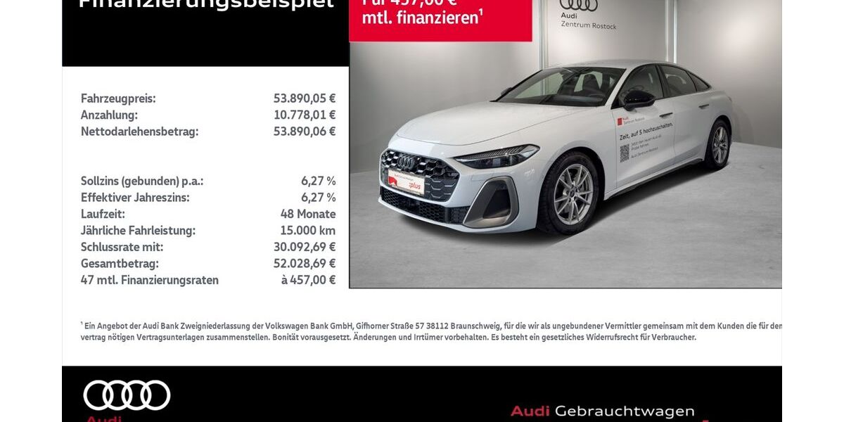 Audi A5 12.007 km 53.890 &euro; Rostock 18059