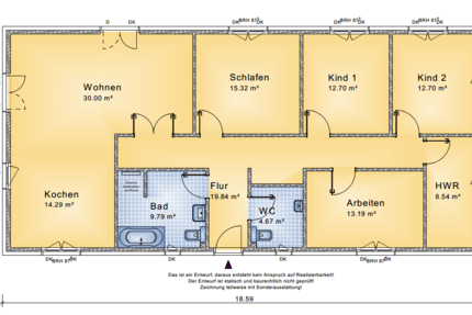 Haus Roggentin - 5 Zimmer, 141 m&sup2;, 634.793&euro; | Angebot:25193034