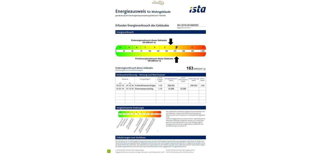 Etagenwohnung Lambrechtshagen - 3 Zimmer, 70 m&sup2;, 980&euro; | Angebot:26236694