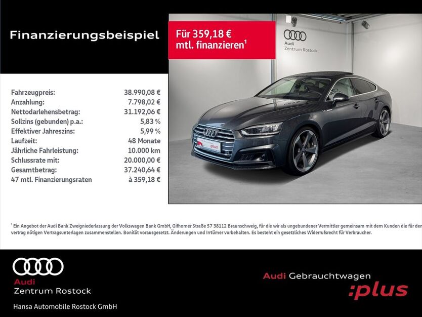 Audi A5 64.455 km 37.490 € Rostock 18059