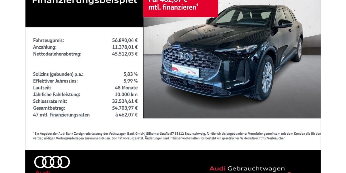 Audi Q5 6.127 km 56.890 &euro; Rostock 18059