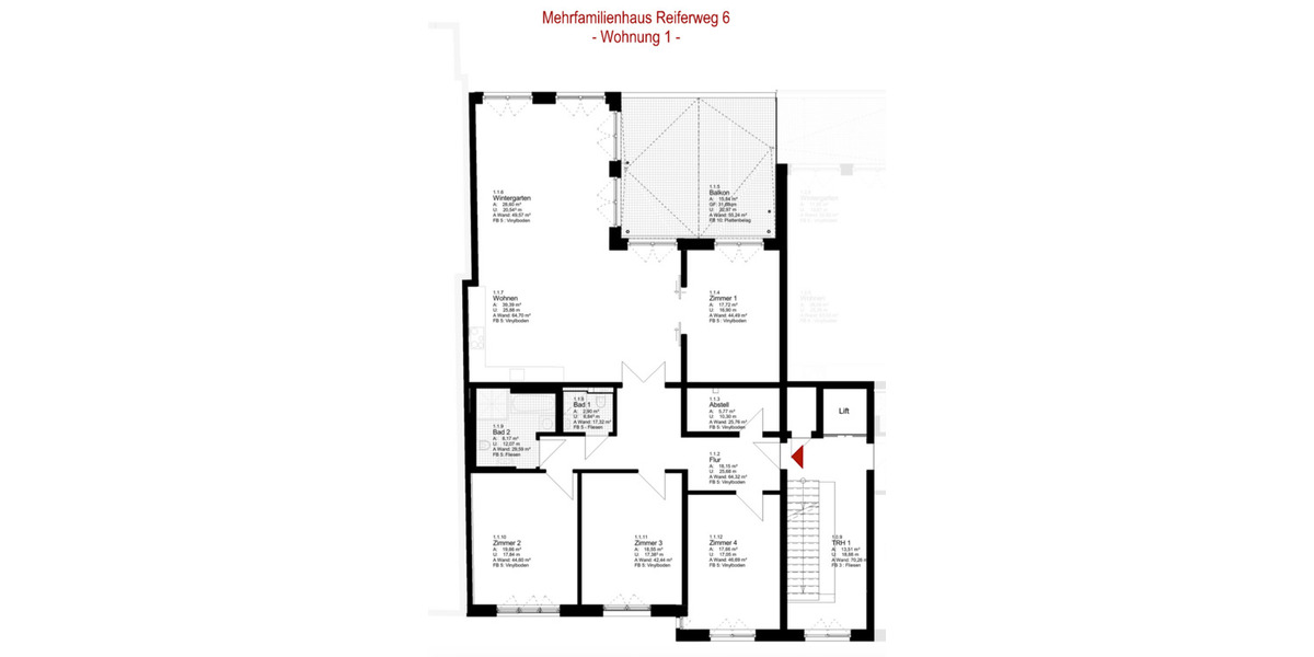 Fünf-Zimmer-Wohnung mit viel Platz zum Leben 5 zimmer