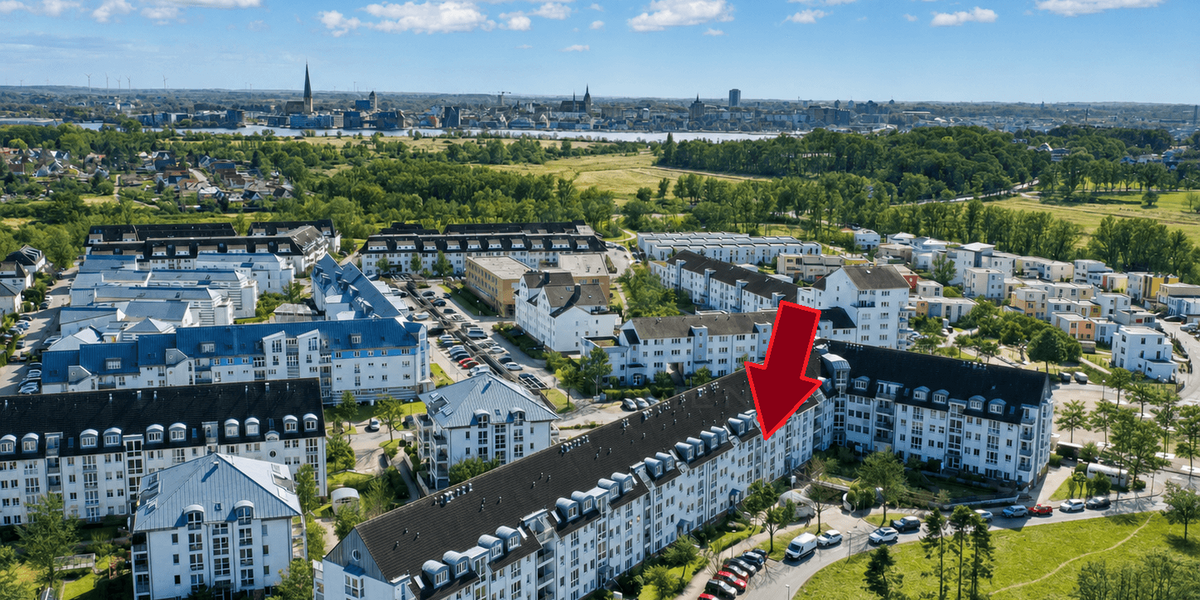 Etagenwohnung Rostock Gehlsdorf - 2 Zimmer, 57 m&sup2;, 169.900&euro; | Angebot:26932176