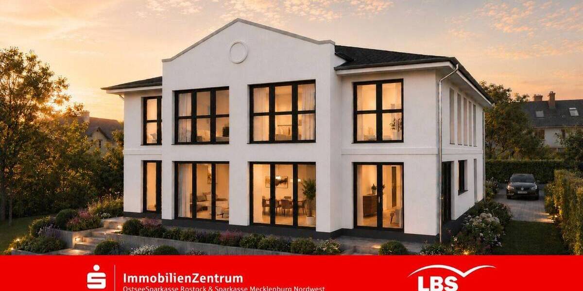Doppelhaushälfte Rostock Biestow - 6 Zimmer, 154 m&sup2;, 770.000&euro; | Angebot:26879198