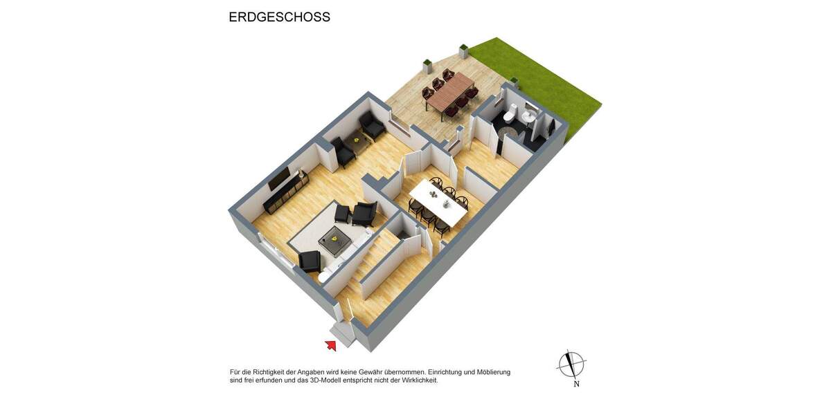 Reihenmittelhaus Marlow - 4 Zimmer, 102 m&sup2;, 35.000&euro; | Angebot:23814295