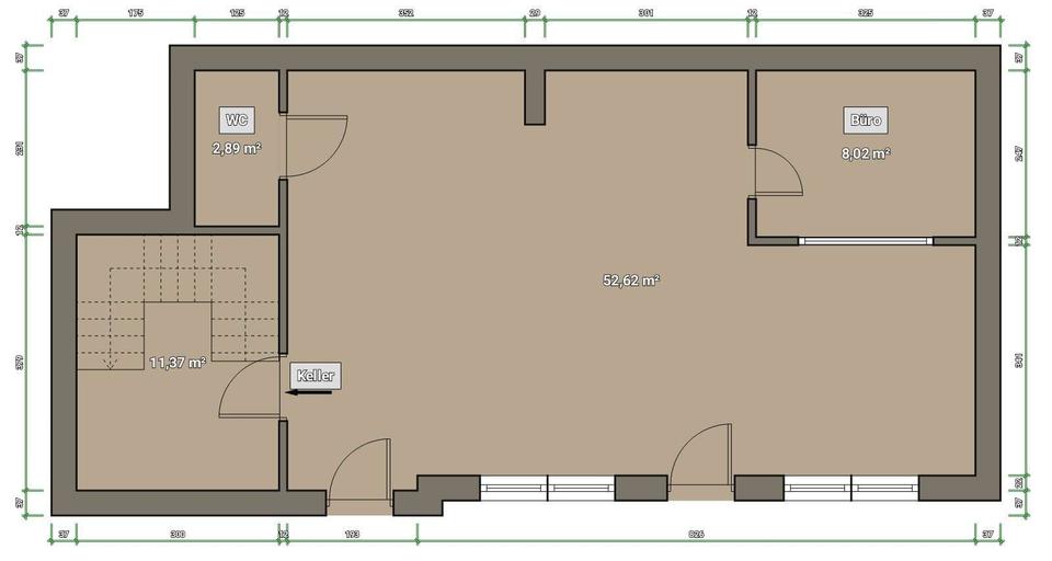 12 MONATE HALBE MIETE Gewerbeeinheit Alexandrinenhof in Bad Doberan zimmer