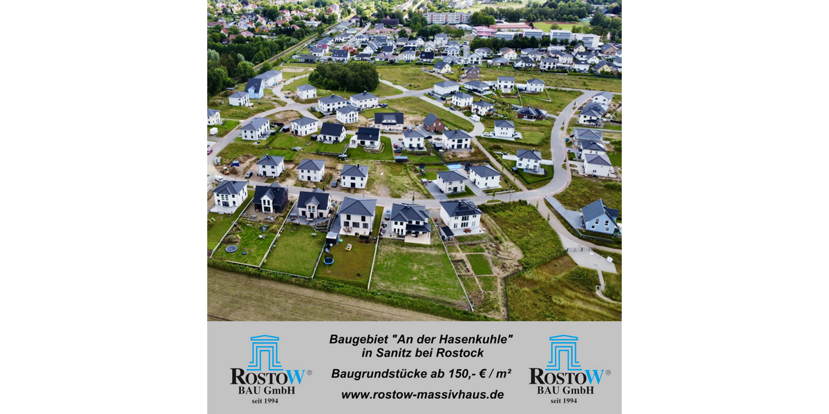 Grundstück Sanitz - 92.400&euro; | Angebot:25193019